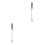 2Pièces Rouleaux Application Son Bois Métal Pour Multi 4