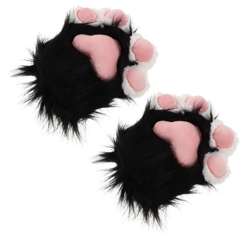 2Paires Animaux Pattes De Chat Pour Enfants