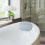 5Pièces Coussin Tête De Bain PVC Confort Et 3