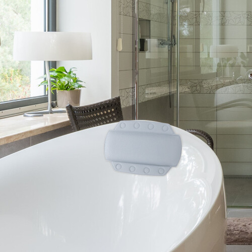 5Pièces Coussin Tête De Bain PVC Confort Et 2