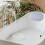 5Pièces Coussin Tête De Bain PVC Confort Et 7