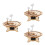 3Pièces Puzzle Bois Assemblage DIY Apprentissage Kaki 7