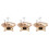 3Pièces Puzzle Bois Assemblage DIY Apprentissage Kaki 5