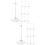20Pièces Support Figurine Plastique Transparent Solide Pour Intérieur 9
