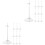 20Pièces Support Figurine Plastique Transparent Solide Pour Intérieur 5