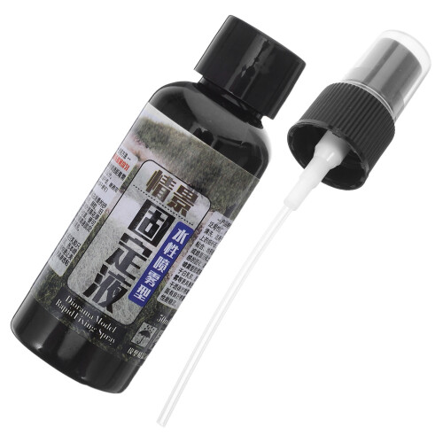 4Pièces Spray Colle Fixative Eau Résine Pour Modèles & Décor DIY