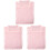 3Ensembles Sac Rose Facile À Décor Adorables 4
