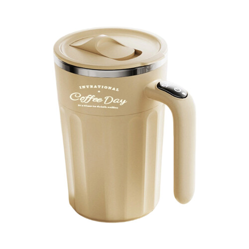 Auto Stirring Magnetic Insulated Cup With Time Temperature-1 1
