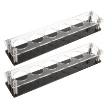 10St Zwart Shotglas Display Rek Met Multifunctioneel Gebruik