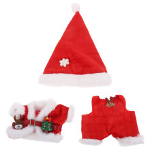 5Sets Kleding: Santa Met Broek En Hoed, Feestelijke Kleuren