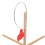 3er Set Eisschwimmer-Flags Winter Outdoor River Tip Up Flags Pine ABS Stahl 6