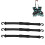 3 Stück Rollschuhleine Nylon Skischuh-Tragegurt 12