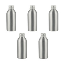Multiple Capacity Aluminum Drink Bottles Set of 5 Leak-120ml
