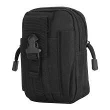 Compact Tactical Molle Pouch, Ideal for Outdoor Activities Including Hiking, Travel, and Sports, Made of Durable High Quality Nylon, Water-resistant,