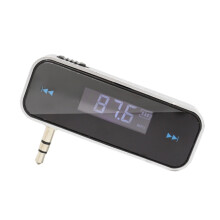 In-Car Music Companion, High-fidelity Stereo Sound FM Transmitter with Power-off Memory for Hands-free Function, Suitable for Most Mobile Phones with