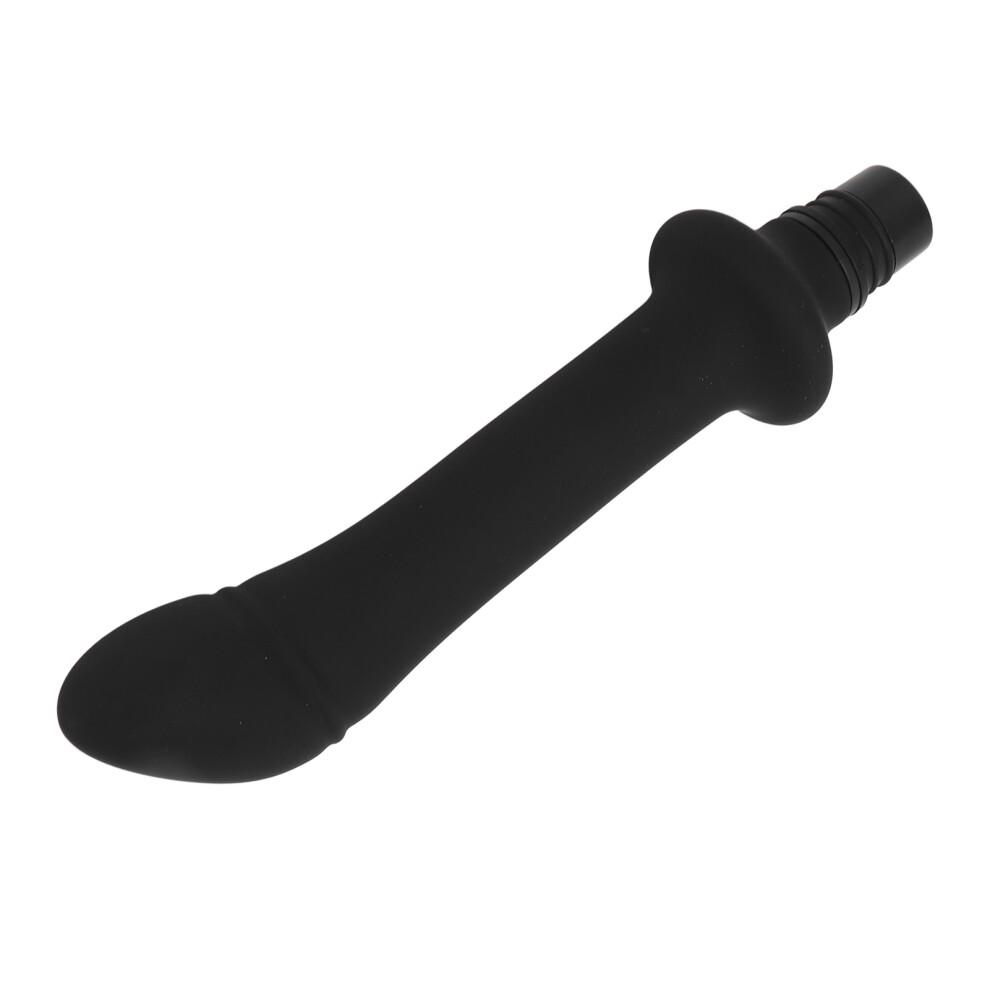 Black Waterproof 18Mm Silicone Fascia Gun Head For Muscle Relaxation