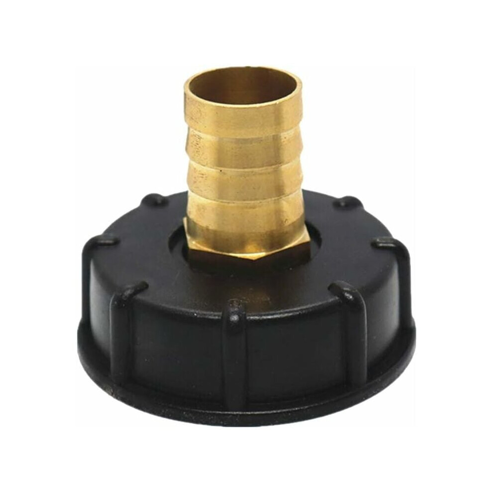 Ibc Tote Tank Drain Adapter, High Quality Plastic With Quick Coupling Switch, Anti-Acid And Anti-Alkaline Converter For Coarse Thread S60x6, Ideal 9173940572669