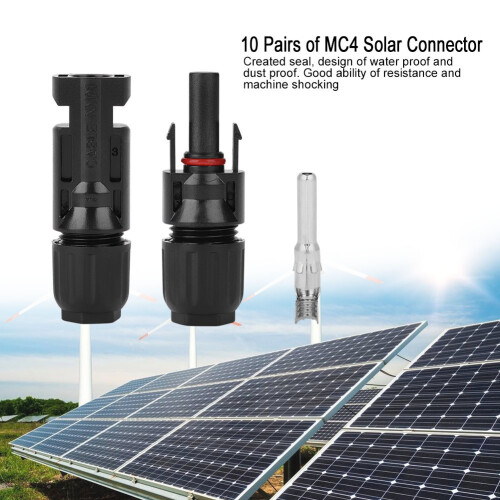 Solar Panel Connectors, High Low Temperature And Fireproof Performance, Exquisite Workmanship For Secure Solar Panel Wiring, Durable Material 2