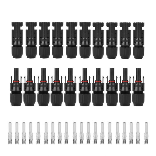 Solar Panel Connectors, High Low Temperature And Fireproof Performance, Exquisite Workmanship For Secure Solar Panel Wiring, Durable Material