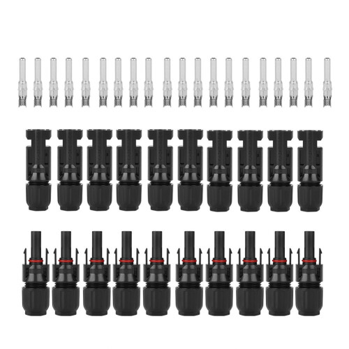 Solar Panel Connectors, High Low Temperature And Fireproof Performance, Exquisite Workmanship For Secure Solar Panel Wiring, Durable Material 1