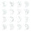 Pochoirs de dessin multi-design pour artistes-D49 1