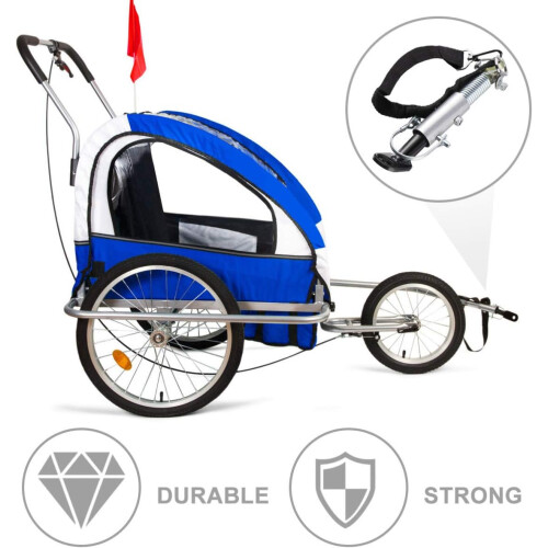 Adjustable Hitch Adapter, Durable Steel Construction Bicycle Trailer Coupler with Quick Release, Multi-Compatible Easy Installation Bike Trailer 2