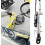Adjustable Hitch Adapter, Durable Steel Construction Bicycle Trailer Coupler with Quick Release, Multi-Compatible Easy Installation Bike Trailer 4