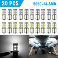 Lâmpadas LED versáteis, chips LED de alta intensidade e desempenho estável, ampla aplicação para diversas soluções de iluminação veicular