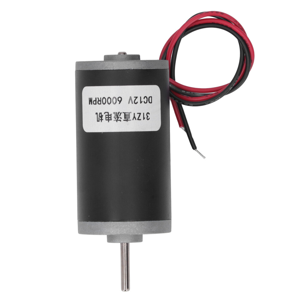 Permanent Magnet Dc Motor 12V Reversible 6000Rpm, High Torque 3191371970447