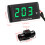 Motorrad Digital-Wassertemperaturmesser 32–248F, 12V, Grün 4