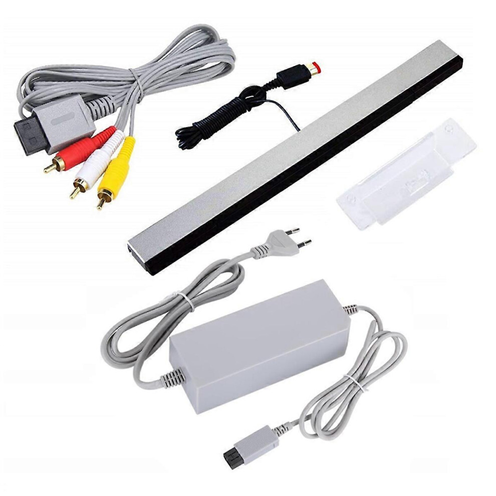Photos - Console Accessory 3-in-1 Wired Motion Sensor Strip + AC Power Adapter Cable + Composite Audio/Video Cable compatible with Nint