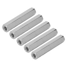 5 Pcs M8x1.25 Hex Coupling Nuts 75mm Stainless Steel for Bolts & Studs