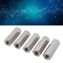 Hex Coupling Nut M12 5 Pack Stainless Steel Corrosion Resistant Robust Aussie