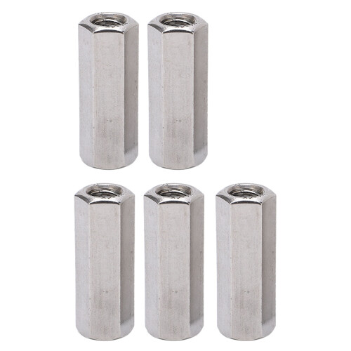 Hex Coupling Nut M12 5 Pack Stainless Steel Corrosion Resistant Robust Aussie 2