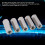 Hex Coupling Nut M12 5 Pack Stainless Steel Corrosion Resistant Robust Aussie 7