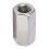 2PCS M16 Stainless Steel Hex Coupling Nuts Rustproof Anti Corrosion Connection 3