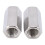2PCS M16 Stainless Steel Hex Coupling Nuts Rustproof Anti Corrosion Connection 12