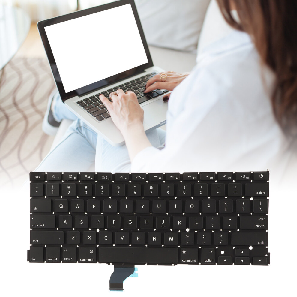 Laptop Replacement Keyboard For Os Macbook Pro 13In A1502 Retina, 5 Million Keystrokes 8751371973050
