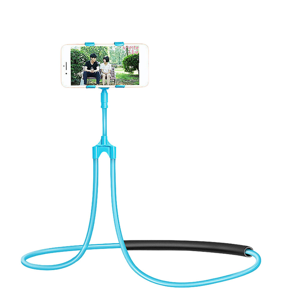 Innovative Smartphone Support, Sturdy Holder, Wide Compatibility, Aluminium Magnesium Alloy Frame, For On-The-Go Viewing, (78Cm/31In) Blue 9173940528635