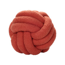Ronde sierkussens voor de bank, esthetische ronde kussens, gezellig sierkussen, zacht en elastisch kussen, handgemaakt geknoopt kussen, zacht pluche