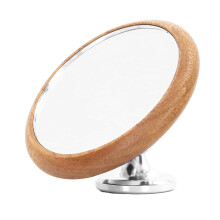 Reflective Espresso Lens for Cafe Machine, Enhance Your Brewing Skills With Walnut Wood Base, 360 Degrees Ball for Seamless Adjustment, Monitor Shots