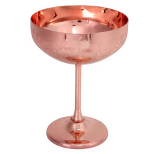Versatile Stainless Steel Cocktail Cups, Durable And Elegant Design, Premium Materials For Drinks (Rose Gold)
