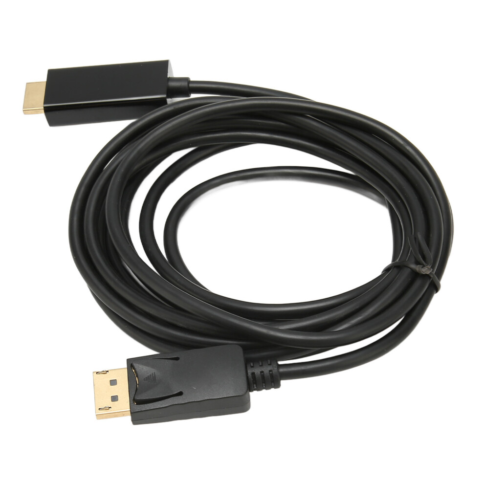 Displayport To Hdmi Cable 4K 9.8Ft Unidirectional Pc Laptop Tv Adapter 8701371983474