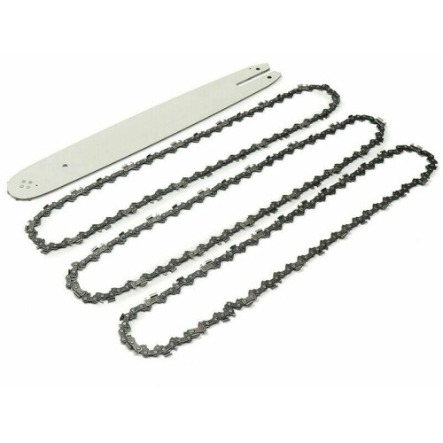 Corrente de motosserra de 16 polegadas para os modelos STIHL: 009, 012, 021, E180, MS180, MS190, MS250, HT70, Cisea, design semi-cinzelado de baixo