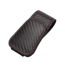 Clip pour lunettes de soleil sur pare-soleil de voiture, étui à lunettes de soleil luxueux en cuir, durable et fiable pour accessoires de voiture