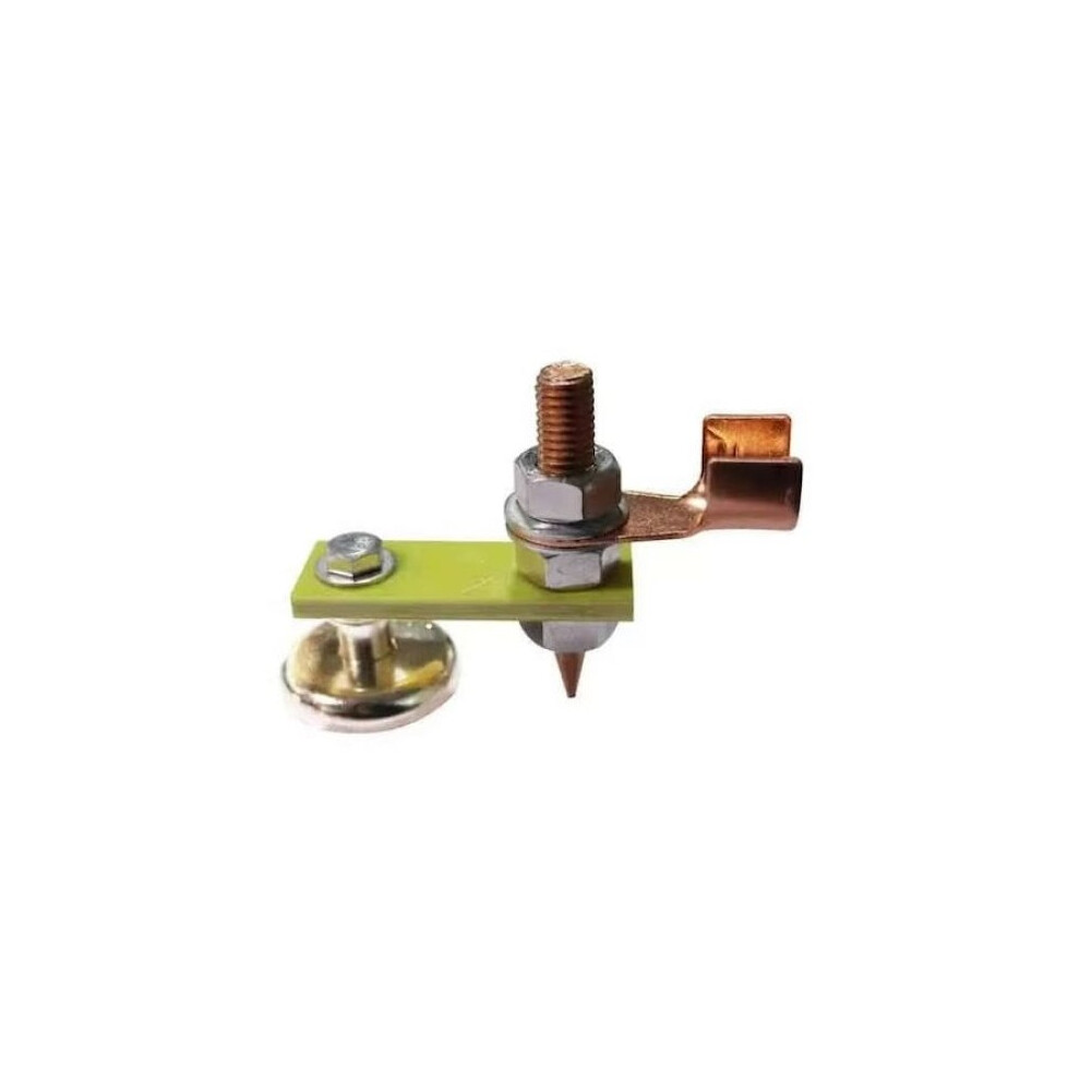 Smooth Welding Experience: Copper Tail Clamps For Enhanced Conductivity, Magnetic Welding Support With Large Suction, Portable Easy Use Ground Clamp 9173940365254