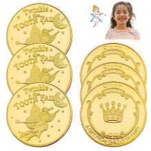 Glimmering Milestones, Fairy Tale Inspired Commemorative Coin Collection, A Perfect Gift For Little Explorers