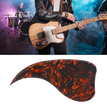 Lame de protection pour guitare en PVC, autocollante, décoration pour guitare acoustique
