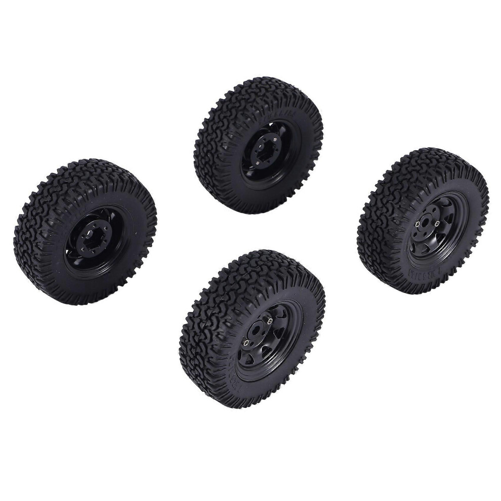 Photos - Parts for Drones & RC models 4PCS 1.55 Metal Beadlock Rim Tire Set compatible with 1/10 RC Climbing Car Axial Jr 90069 D90 TF2 Tamiya C