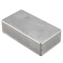1 Stück Gitarreneffektpedal-Aluminium-Stompbox-Gehäuse für DIY-Gitarrenpedal-Kit 1590B